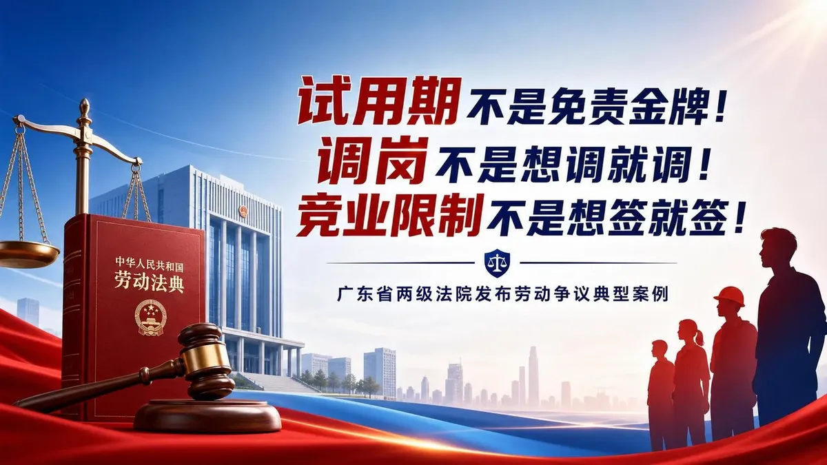 广东省两级法院劳动争议典型案例--明岑律师事务所