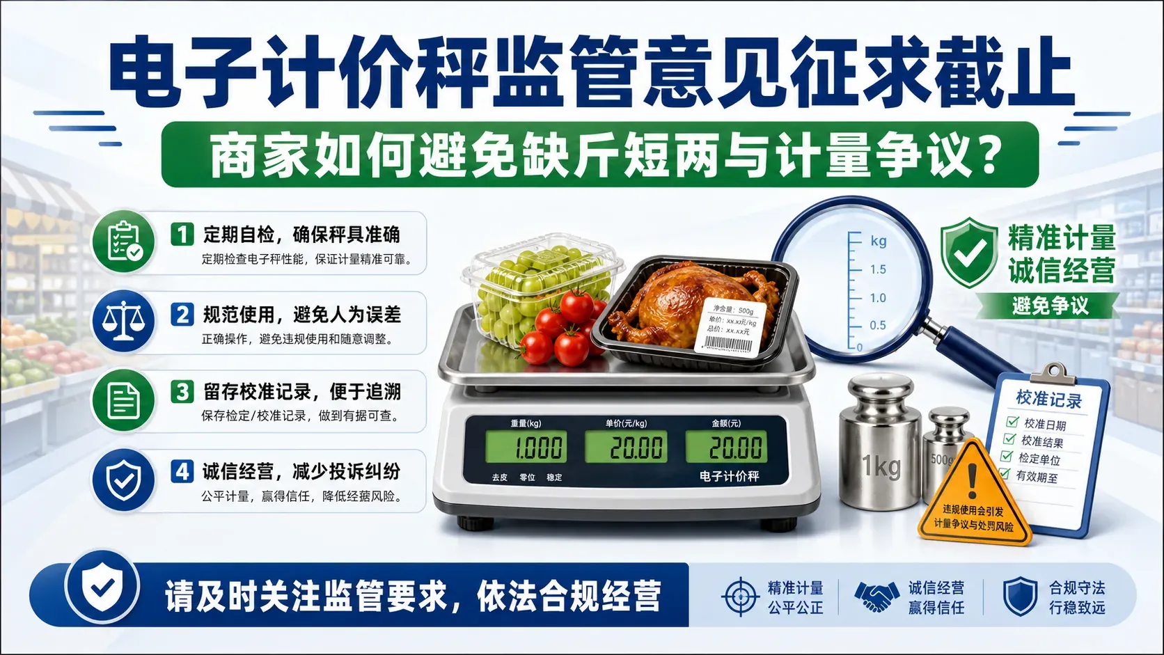 电子计价秤监管意见征求截止:商家如何避免缺斤短两与计量争议?.webp 电子计价秤监管意见征求截止:商家如何避免缺斤短两与计量争议?.webp