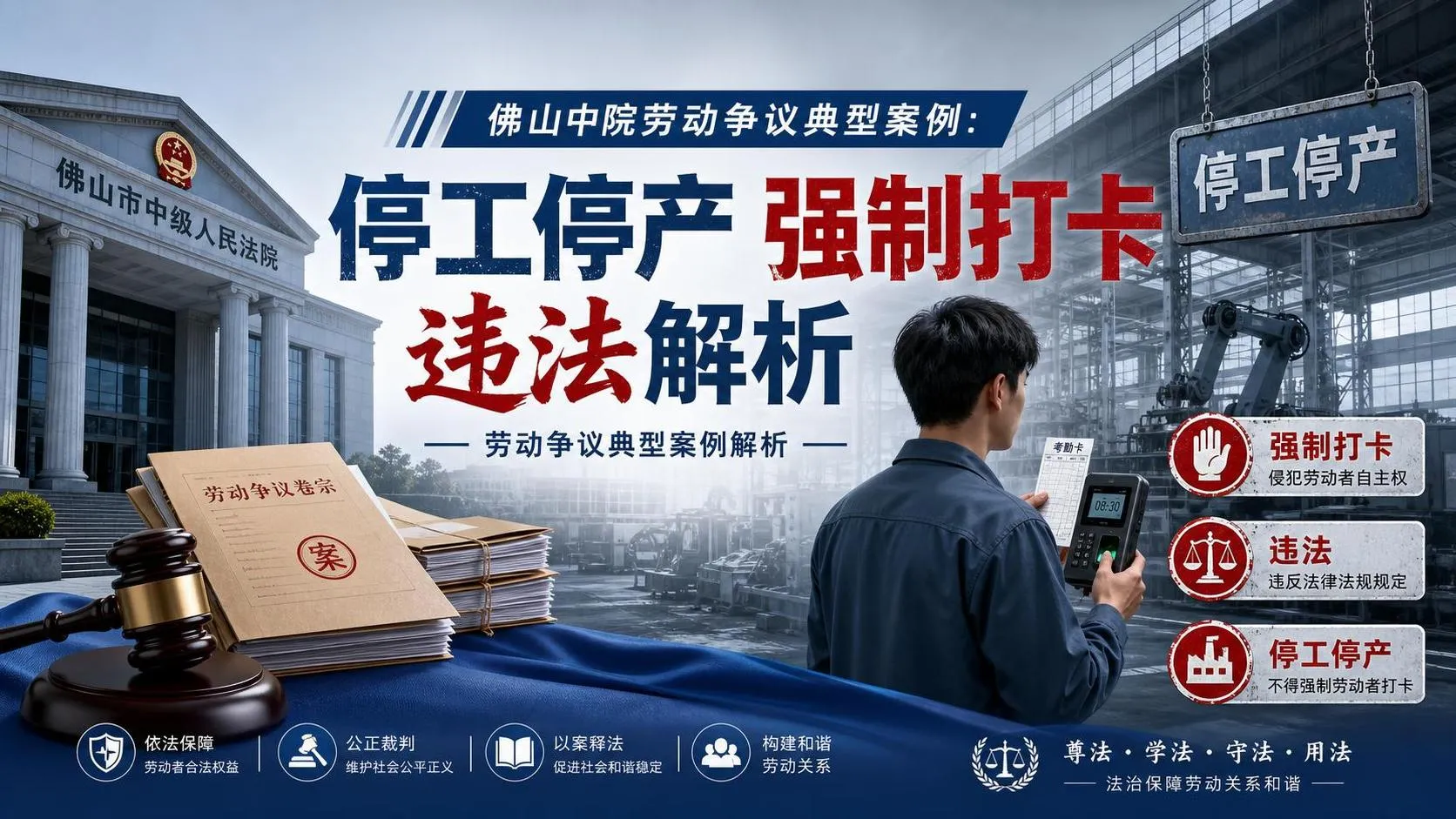 佛山劳动争议律师_停工停产强制打卡违法判决 广东明岑律师事务所.jfif 佛山劳动争议律师_停工停产强制打卡违法判决 广东明岑律师事务所.jfif